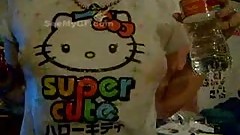 Homemade sex tape - chick with Small melons