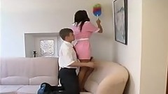 Fuck with young maidservant
