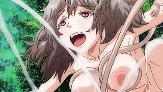 Tattooed Bitch Being Fucked By A Monster In A Jungle