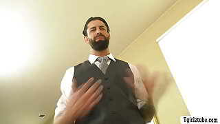 Tall Shemale gets her ass licked and banged by her boyfriend