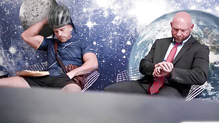 Killian Knox and Roman Todd fucked at the waiting area