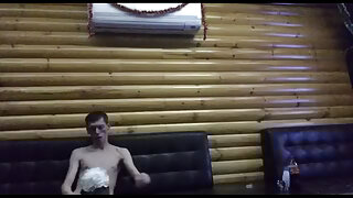 Cryptobillionaire skinny guy fucking waittress